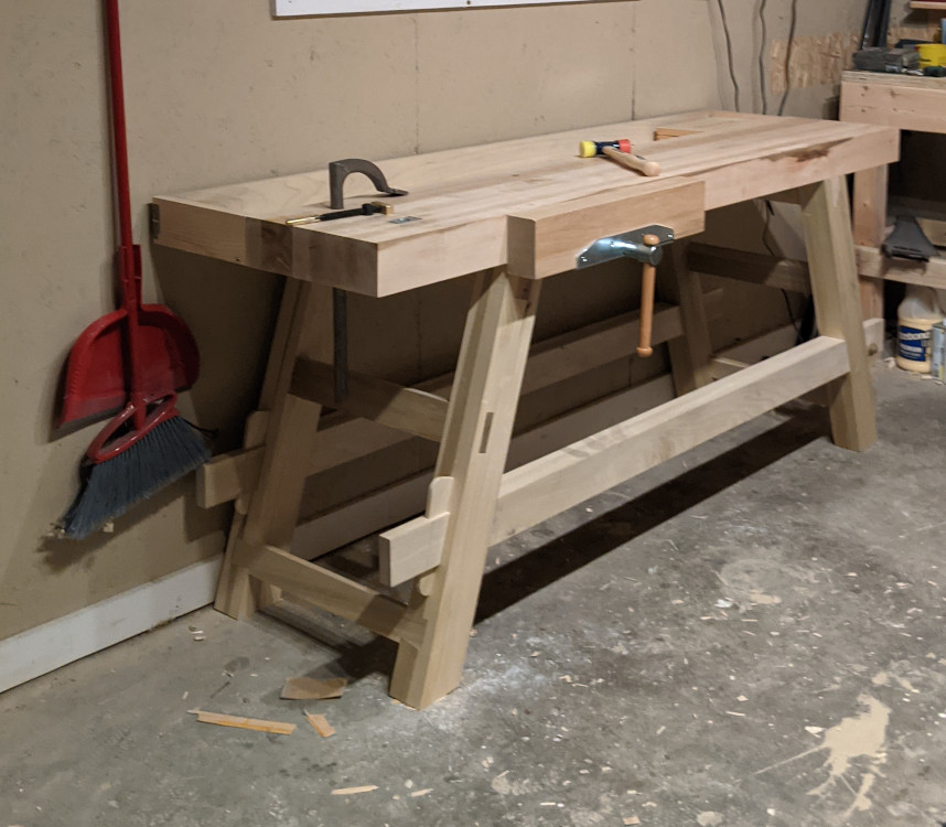 Moravian workbench designed by Will Myers